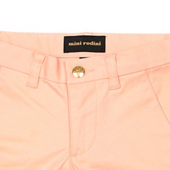 Mini Rodini Chino Shorts Salmon - Picture 4 of 5